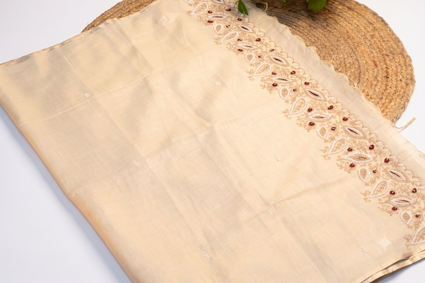 Kanaka Saree - Tissue Linen