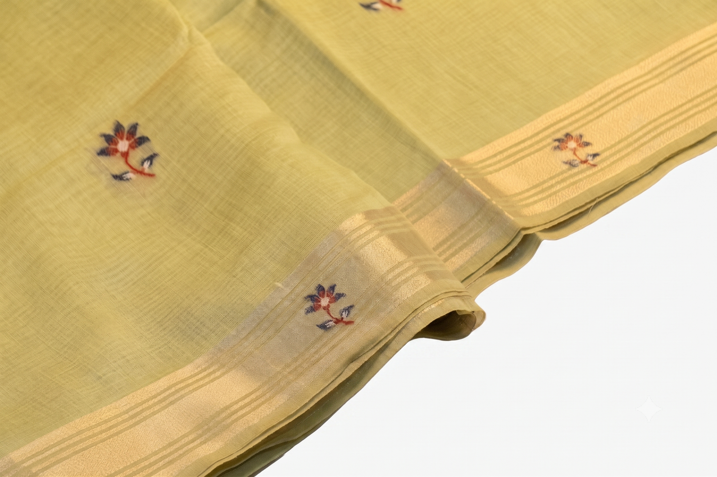 Bagicha - Green Jamdani Cotton