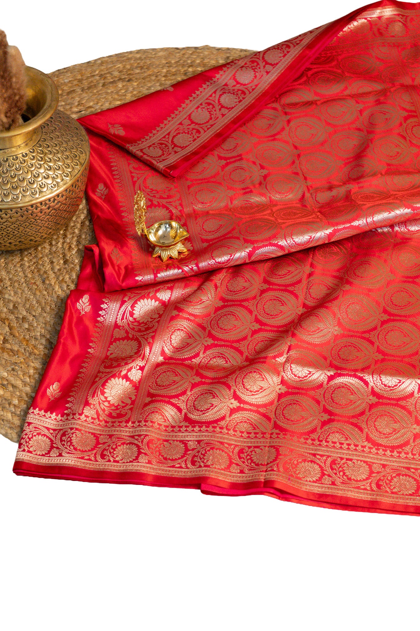 Madhavi - Banarasi Mashru Katan Silk