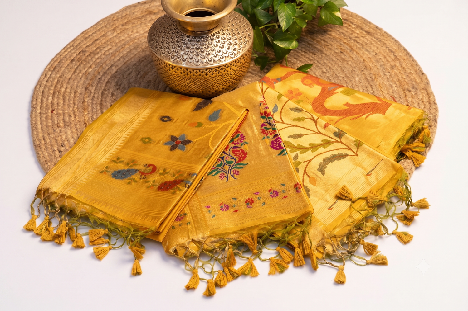 Yellow Sarees