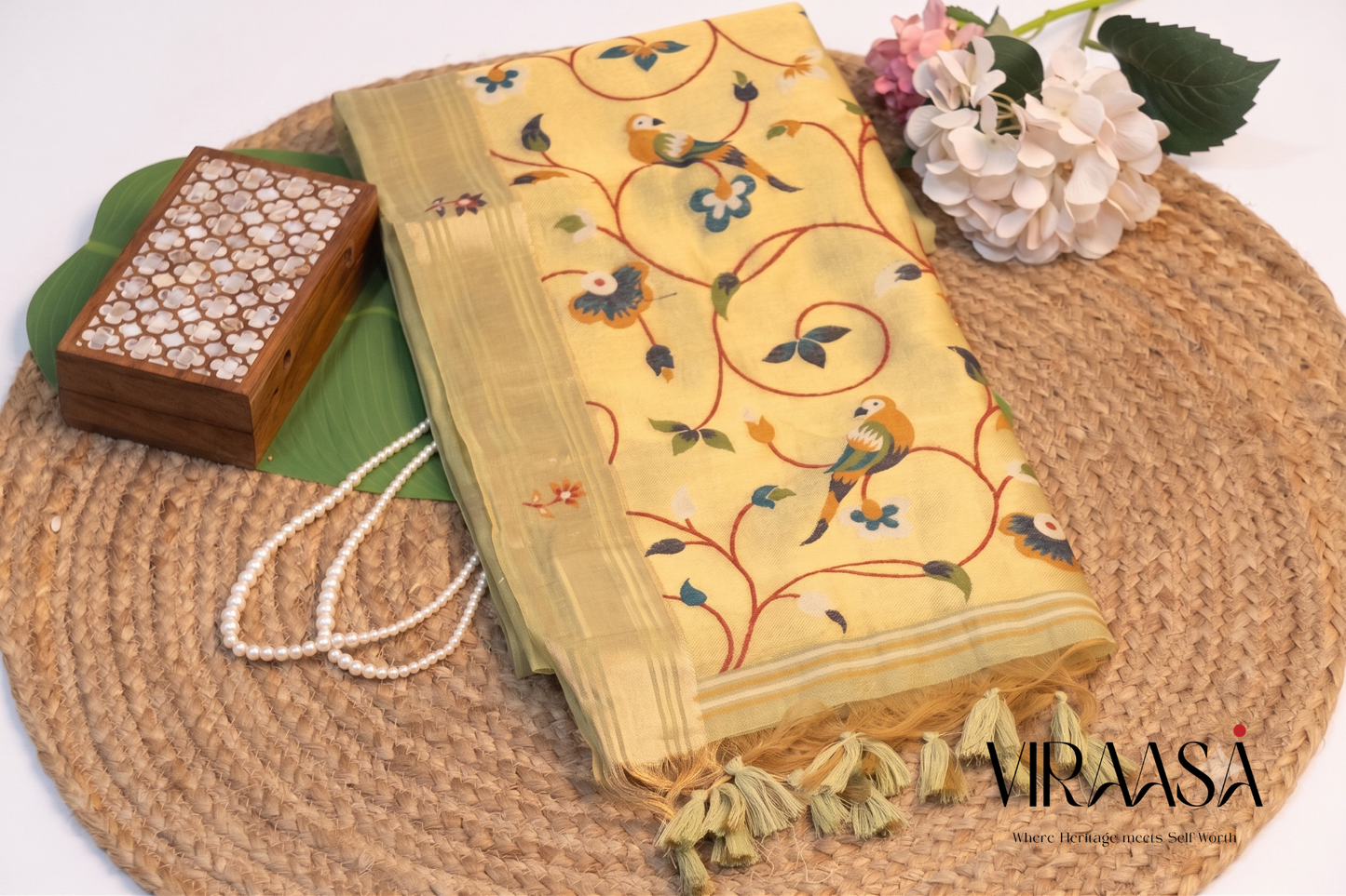 Bagicha - Green Jamdani Cotton
