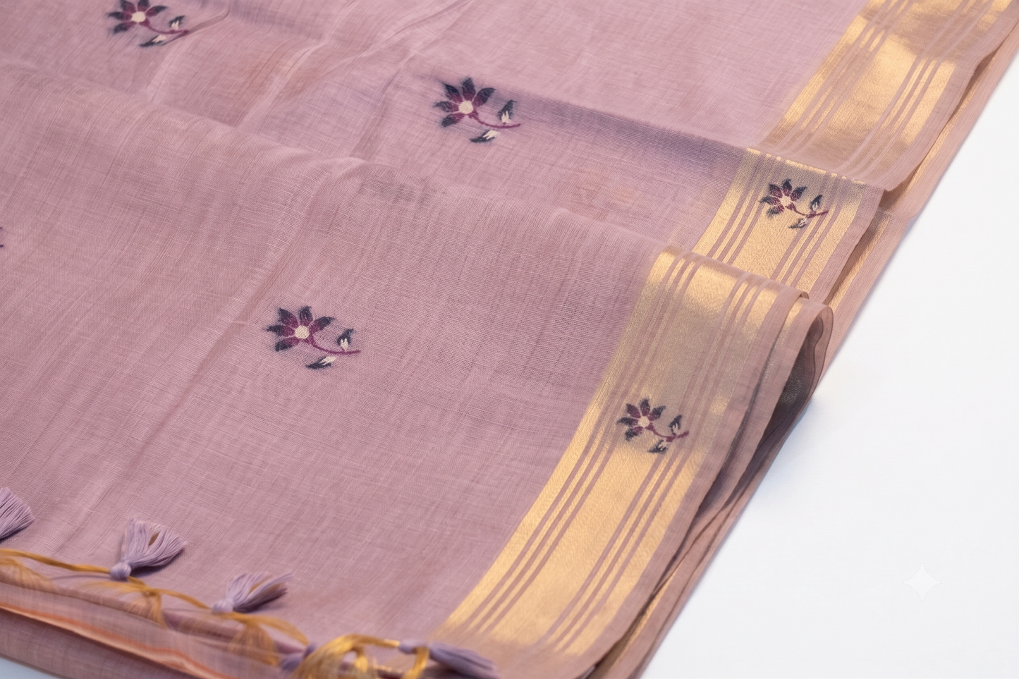 Bagicha - Lavender Jamdani Cotton
