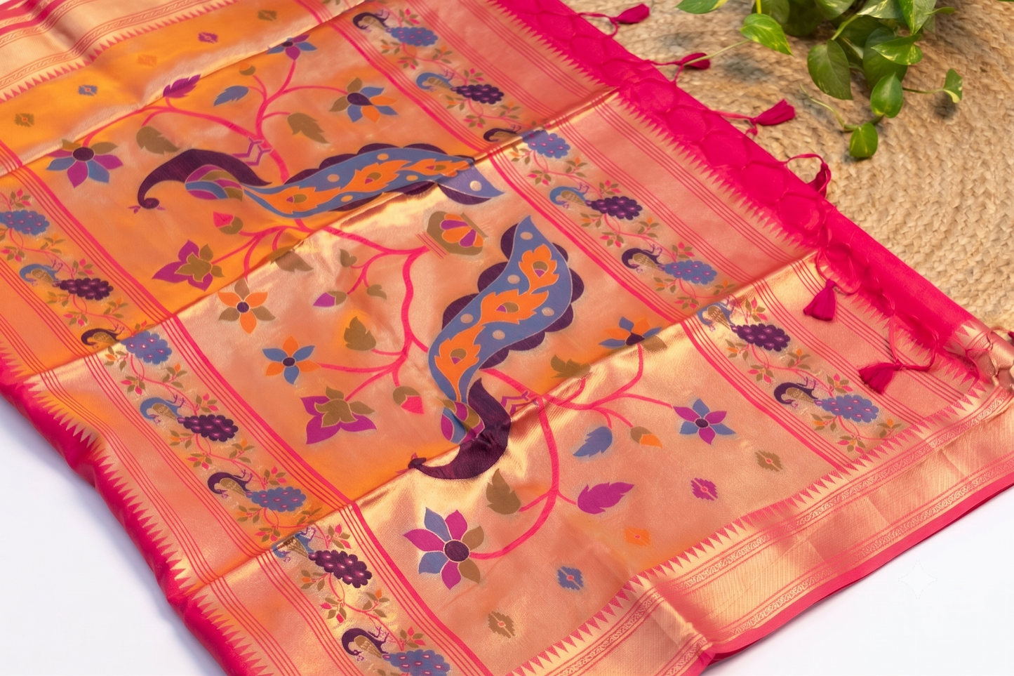 Mayura Heritage - Pink Silk Saree