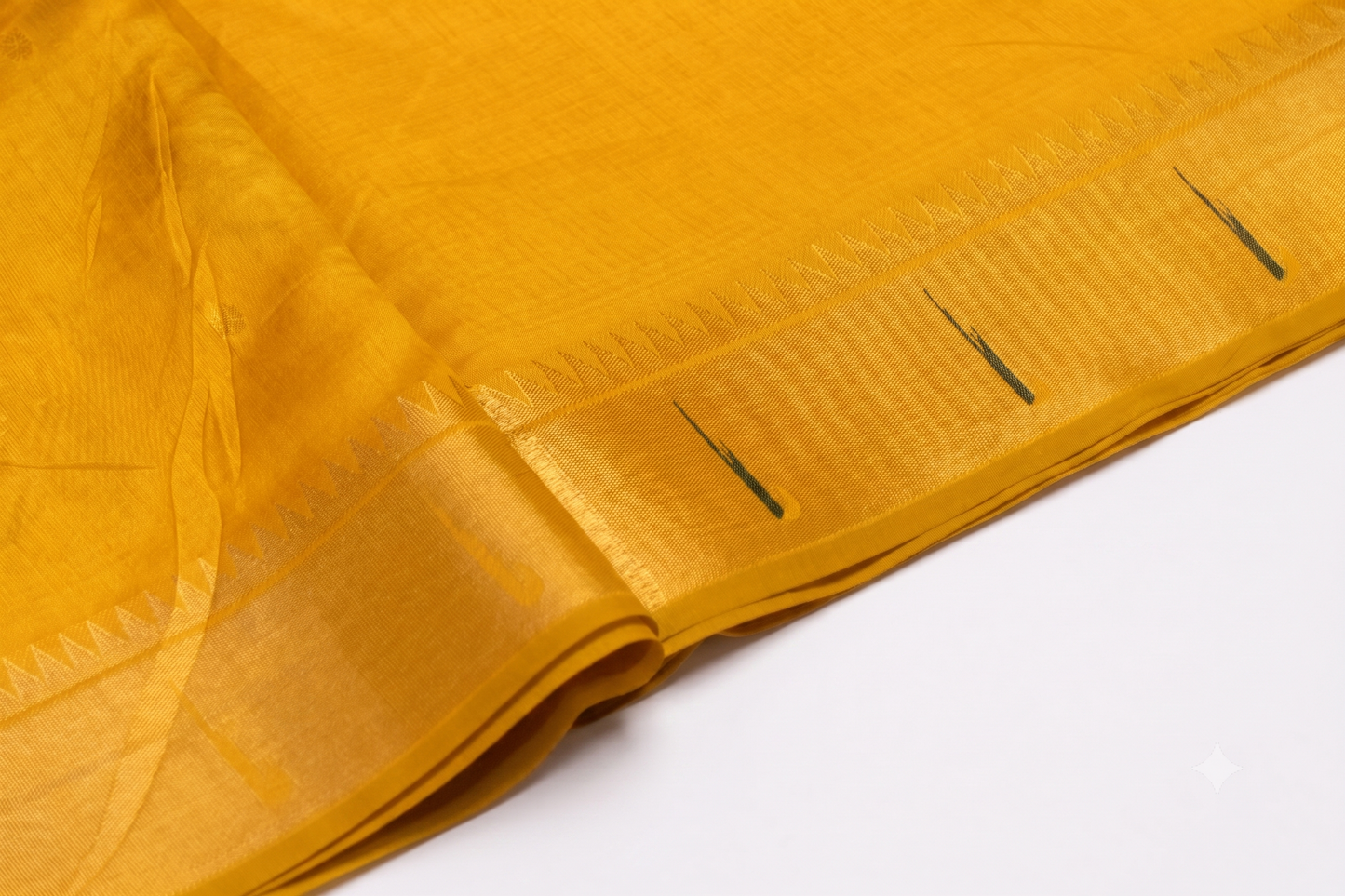 Kadambari - Yellow Silk Saree