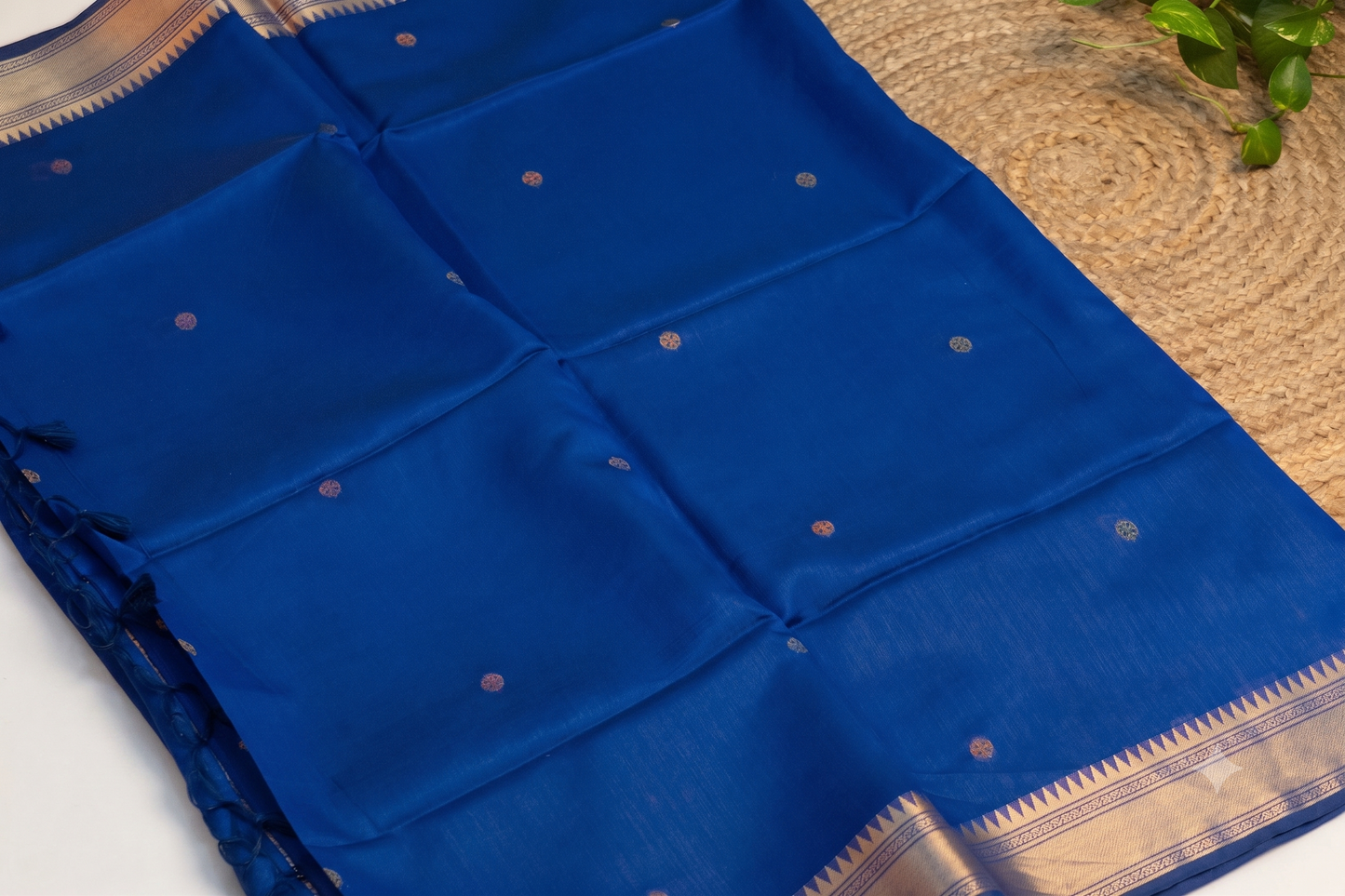 Mayura Heritage - Royal Blue Silk Saree