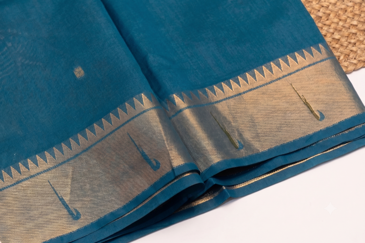 Kadambari - Blue Silk Saree