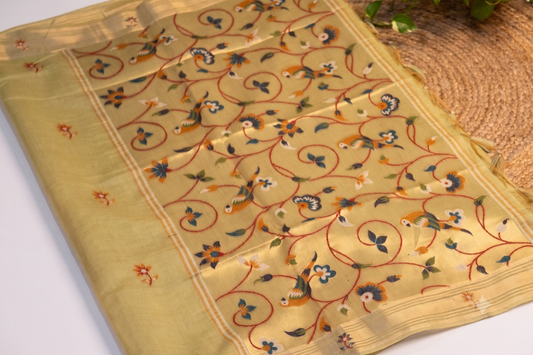 Bagicha - Green Jamdani Cotton
