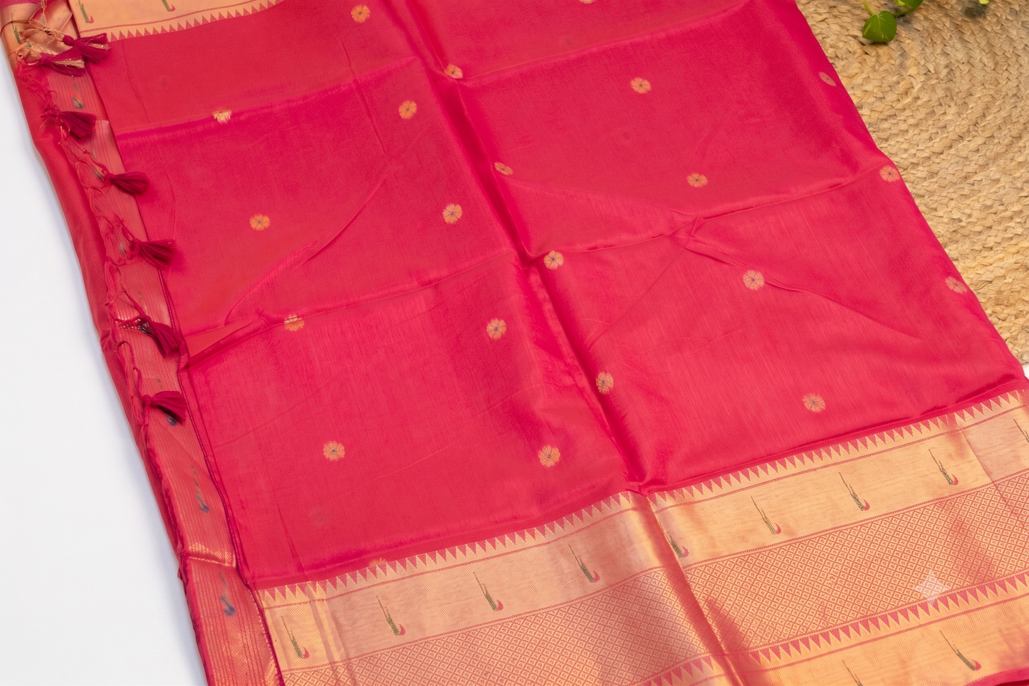 Kadambari - Pink Silk Saree