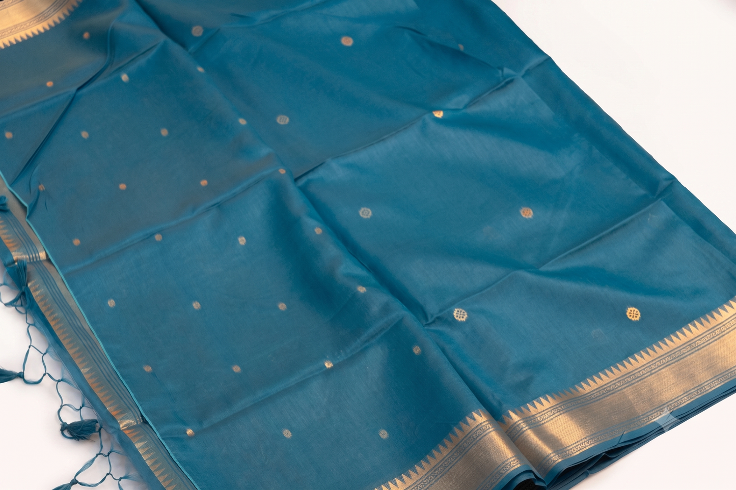 Mayura Heritage - Blue Silk Saree