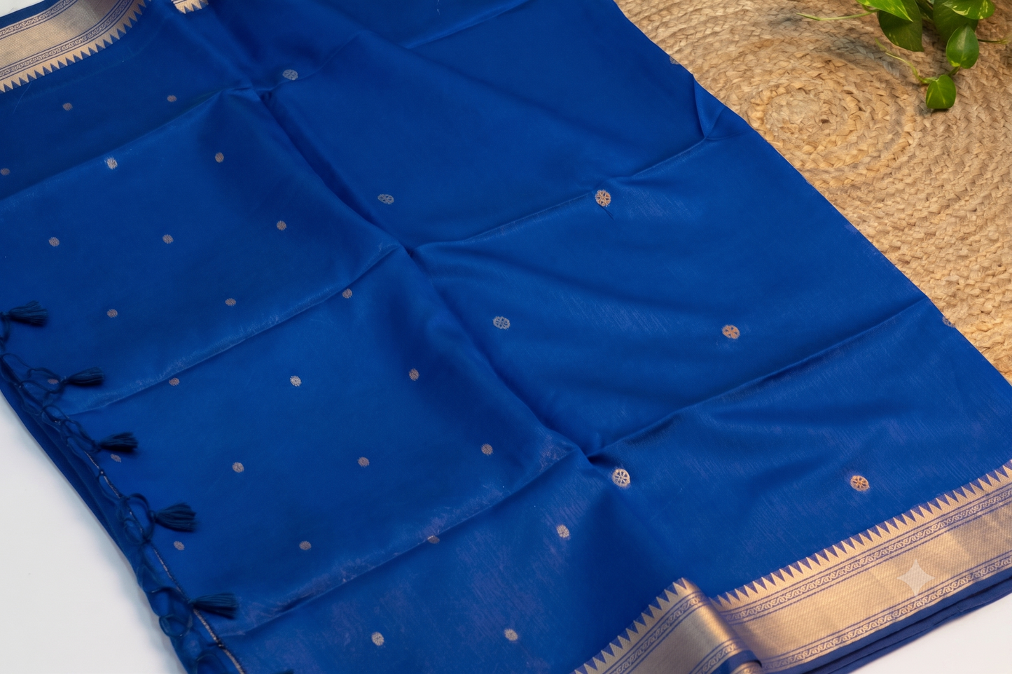 Mayura Heritage - Royal Blue Silk Saree