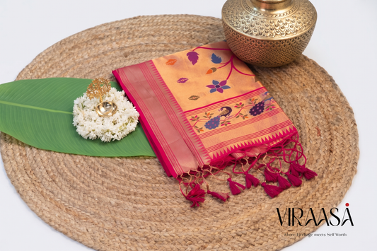 Mayura Heritage - Pink Silk Saree