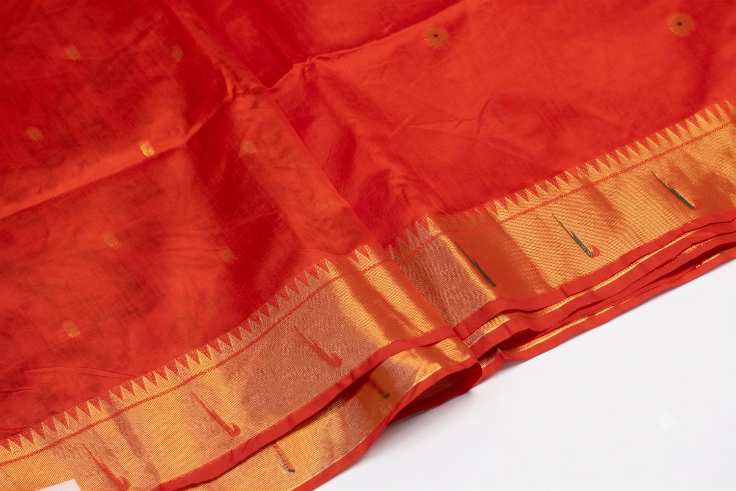 Kadambari - Red Silk Saree