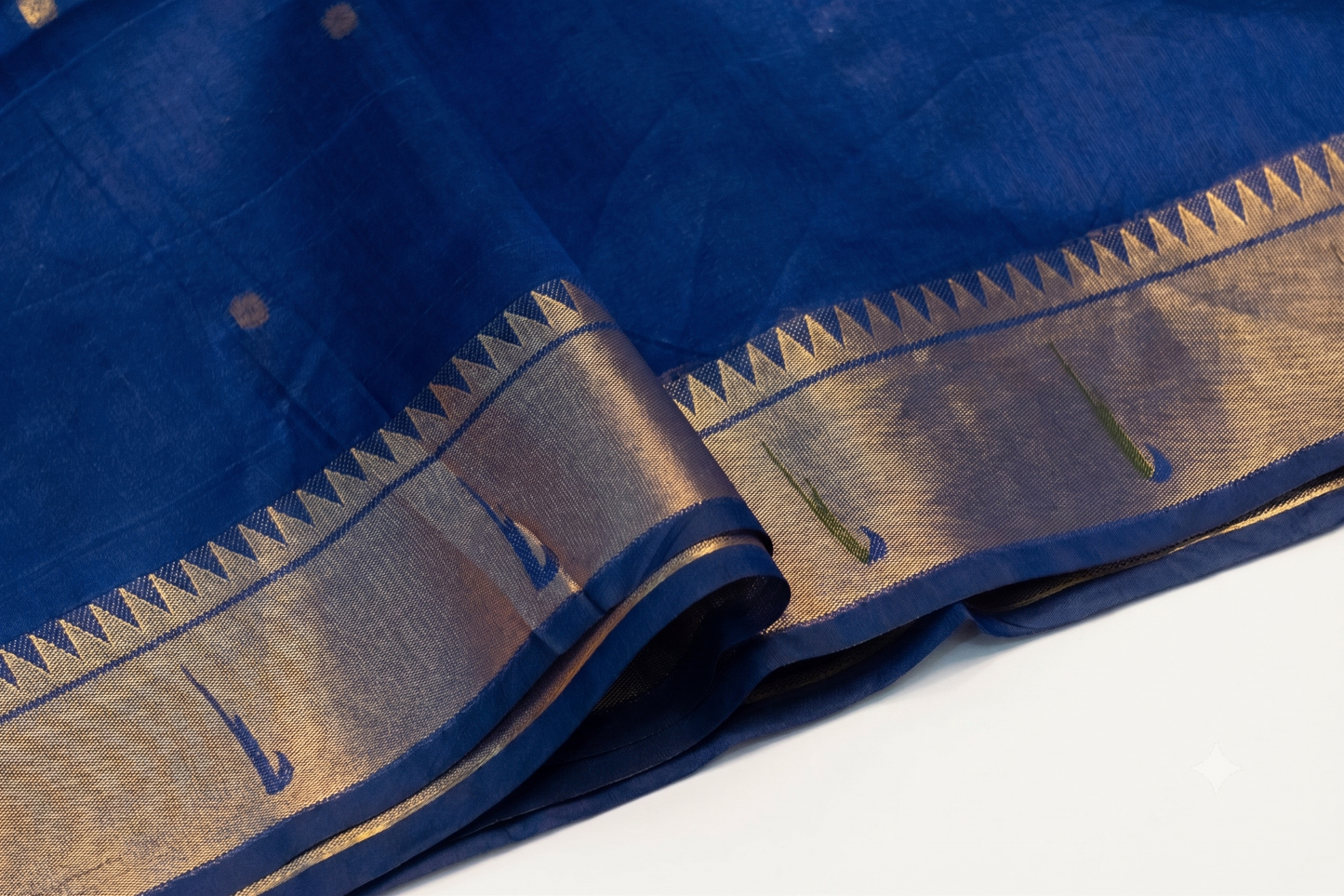 Kadambari - Blue Silk Saree