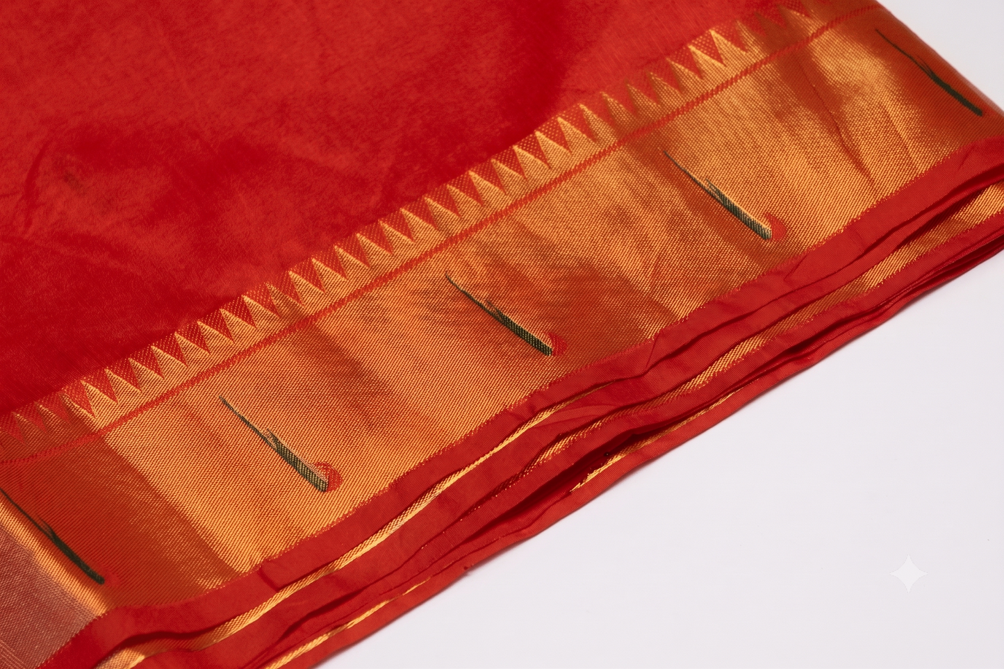 Kadambari - Red Silk Saree