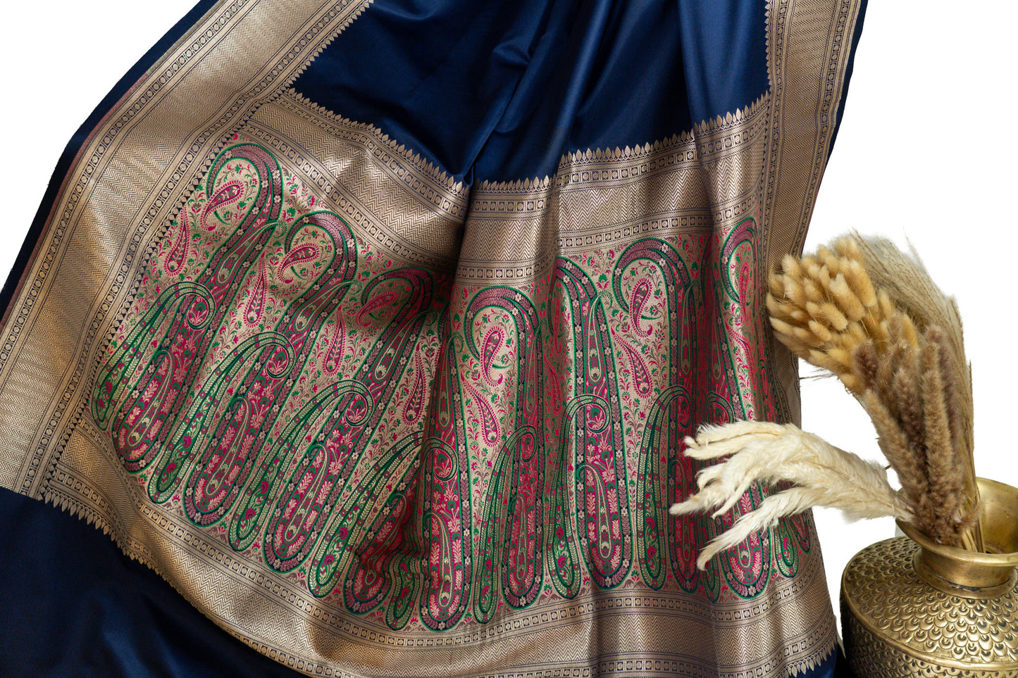 Devika - Mashru Katan Banarasi Saree