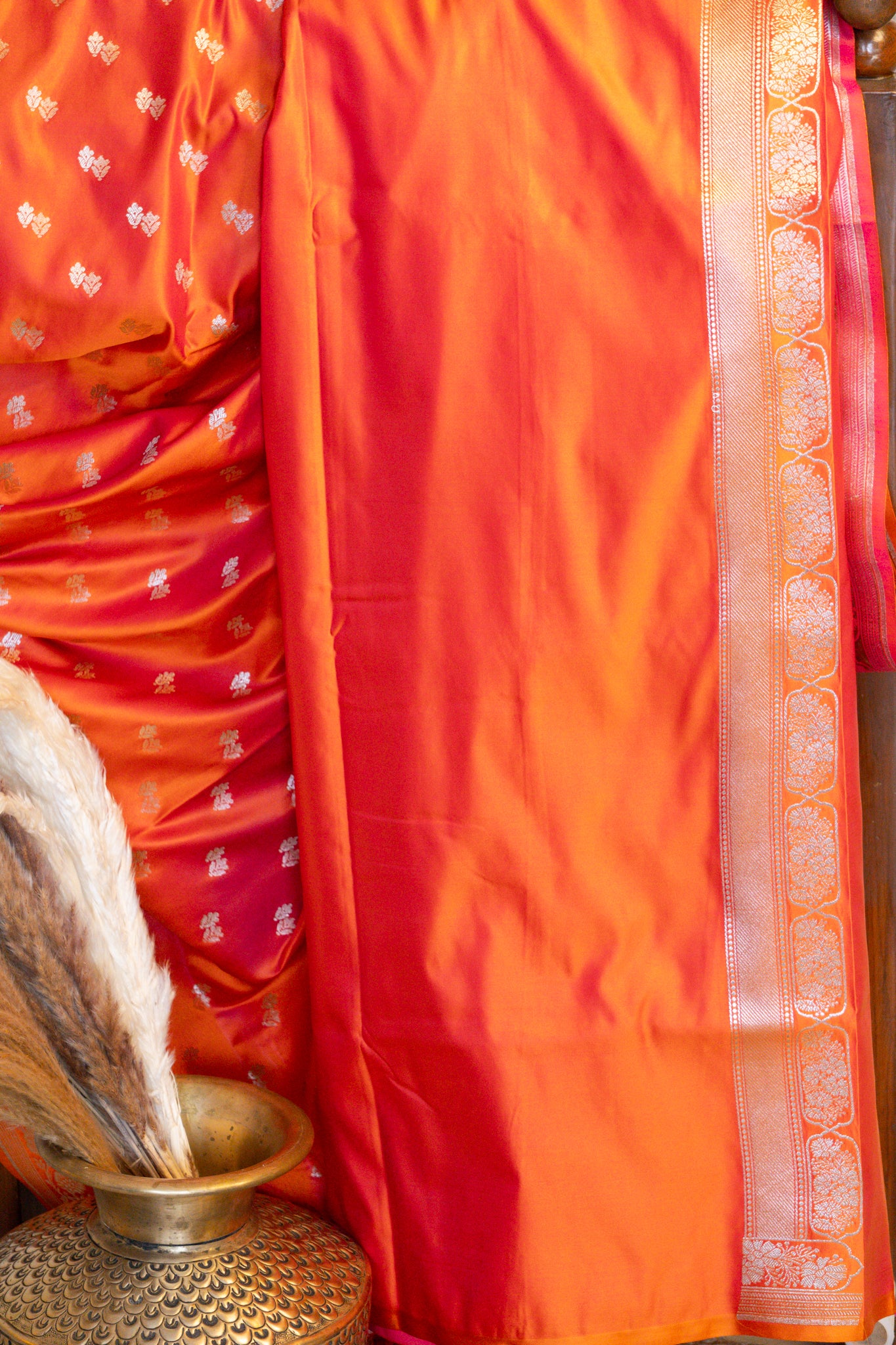 Sita - Mashru Katan Banarasi Silk Saree