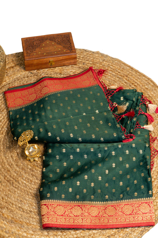 Nandini - Crepe Satin Saree
