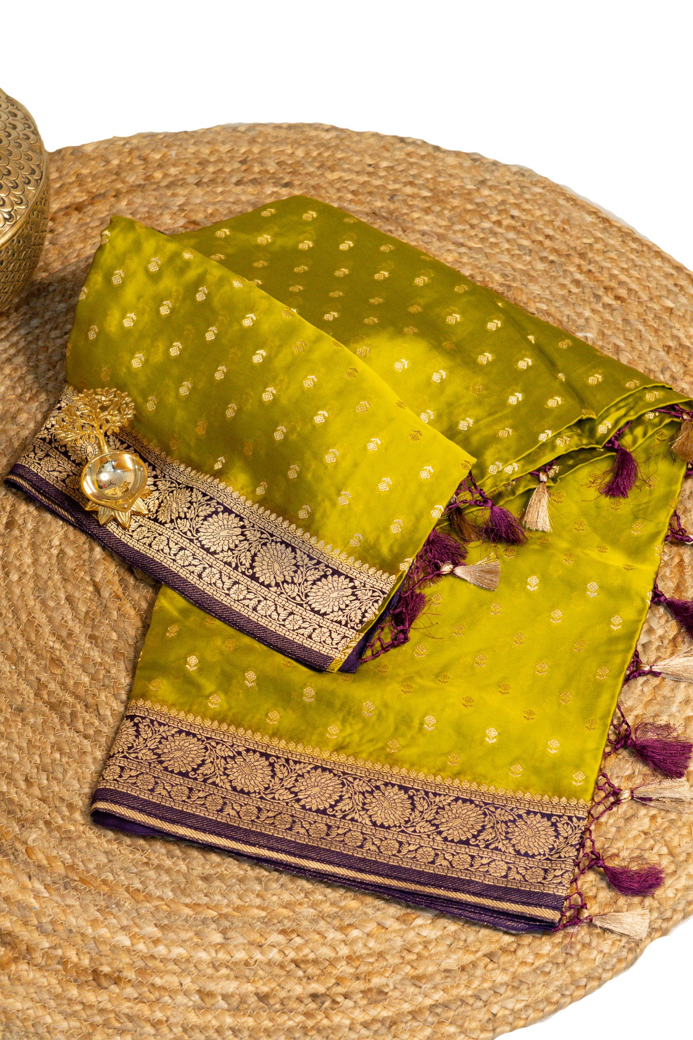Sumitra - Crepe Satin Saree