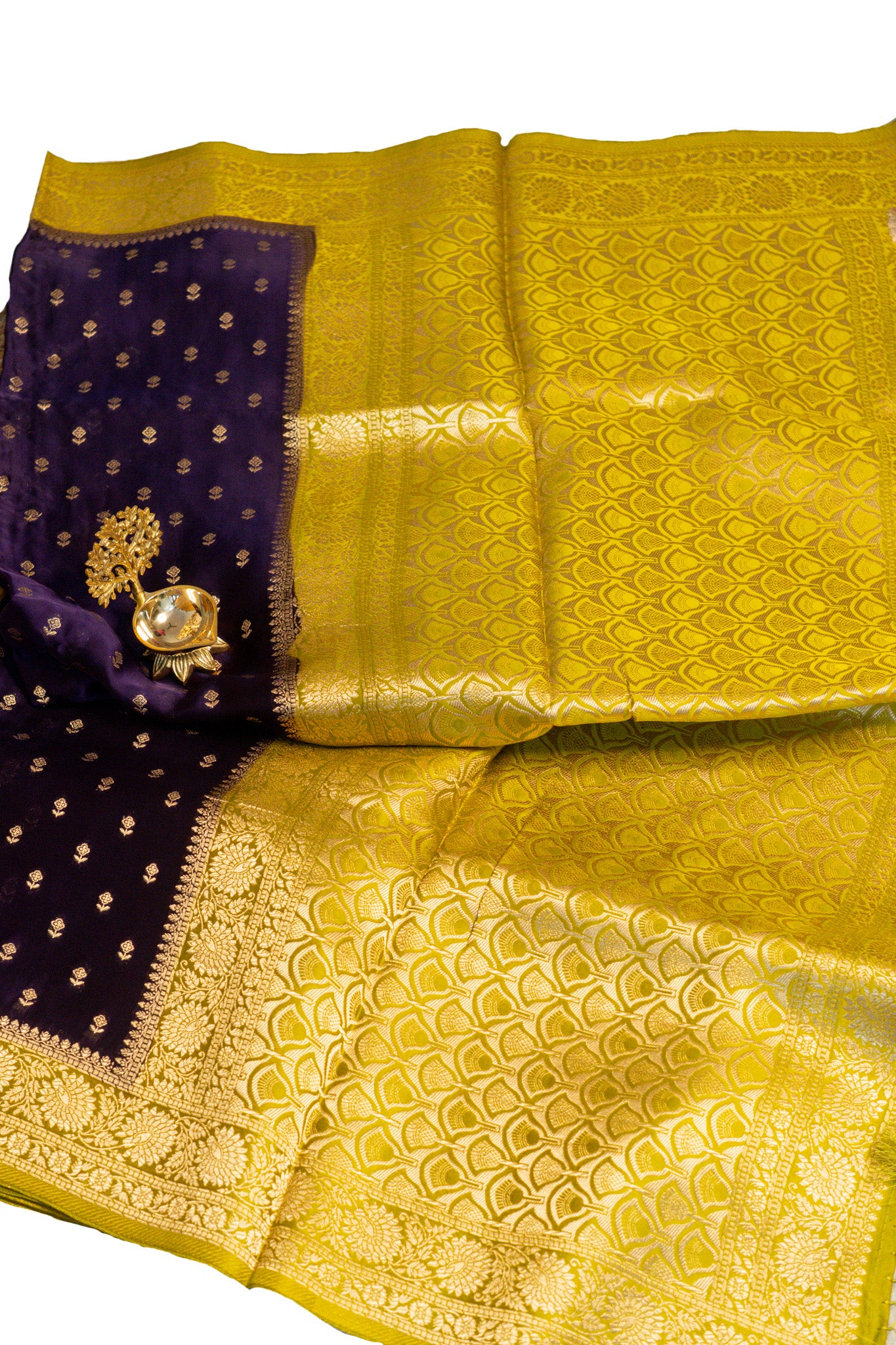 Aaradhya - Crepe Satin Silk Saree