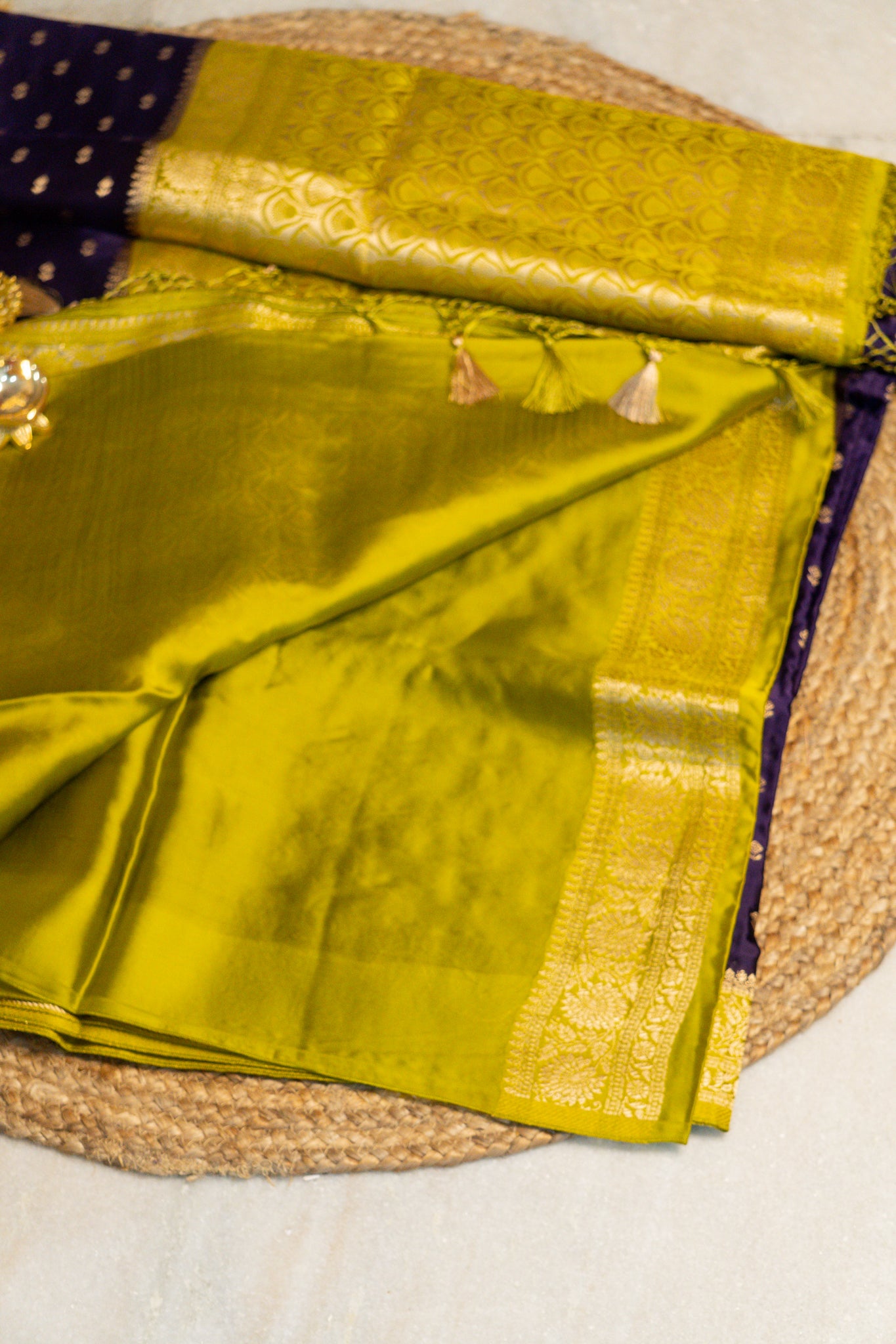 Aaradhya - Crepe Satin Silk Saree