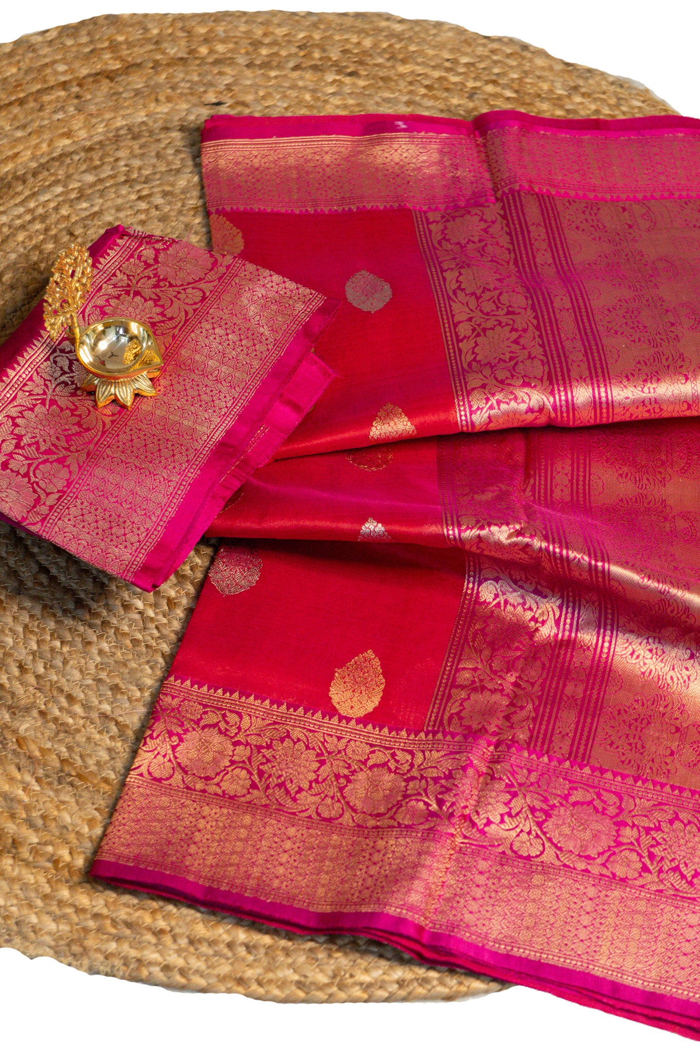 Aanya - Kora Organza Banarasi Saree