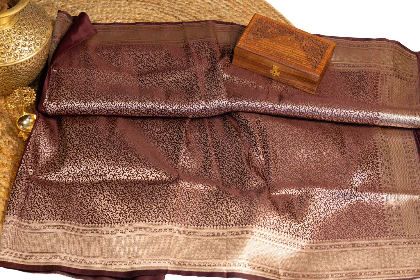 Ruhani - Banarasi Mashru Katan Silk