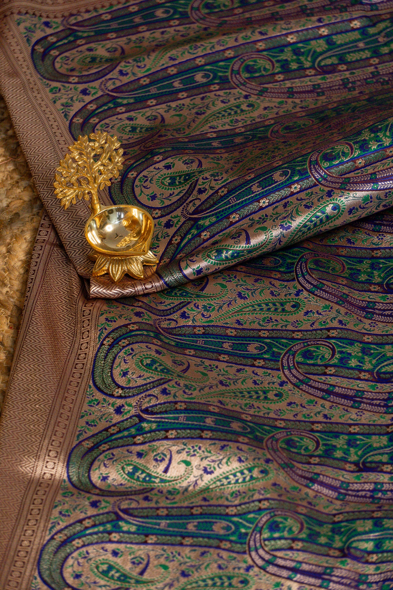 Ruhani - Banarasi Mashru Katan Silk