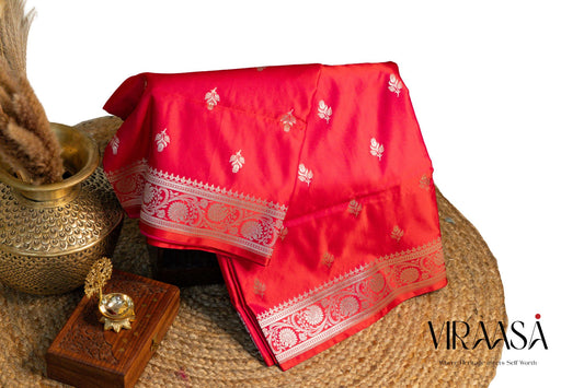 Madhavi - Banarasi Mashru Katan Silk